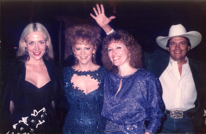 Melissa McConnell, Reba McEntire, & George Strait